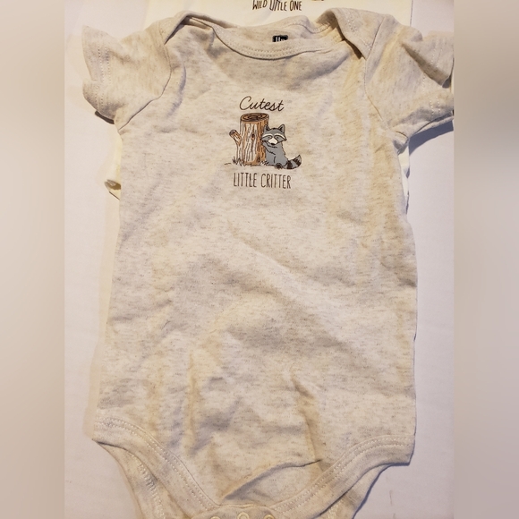 Hudson Baby Bodysuits 4 pack Size 18 Months NWT Forest Animals Theme - Picture 4 of 5